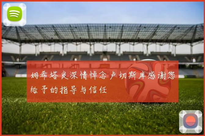 姆希塔良深情悼念卢切斯库感谢您给予的指导与信任